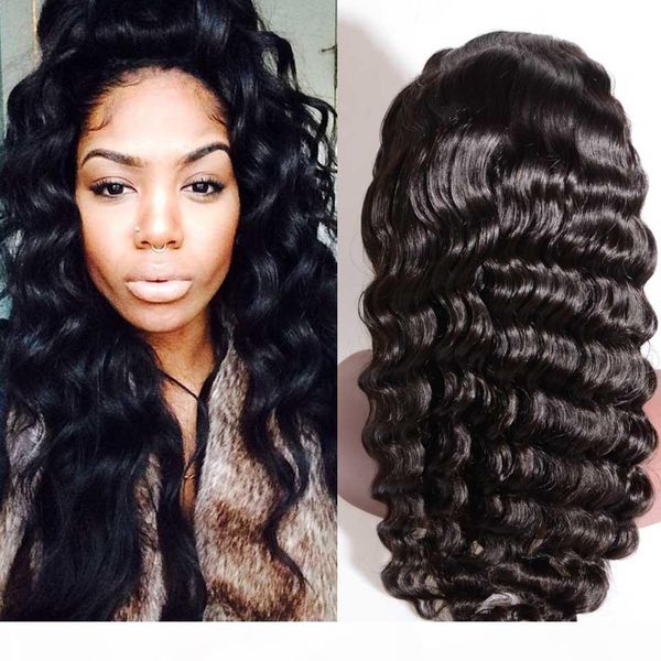 glueless human hair full lace wig mongolian indian peruvian malaysian brazilian front lace wigs bleached knots deep curl wigs with baby hair, Black;brown
glueless human hair full lace wig mongolian indian peruvian malaysian brazilian front lace wigs bleached knots deep curl wigs with baby hair, Black;brown