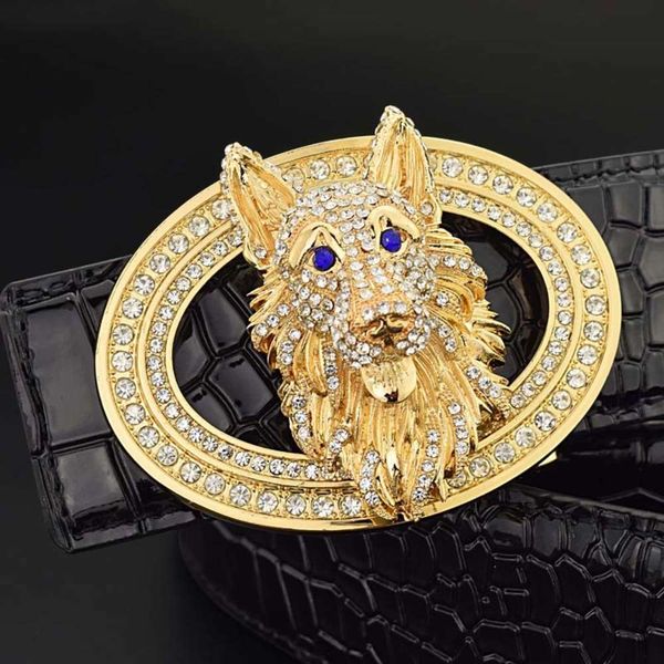 wolf leather korean fashion diamond men's casual young people's jeans belt, Black;brown
wolf leather korean fashion diamond men's casual young people's jeans belt, Black;brown