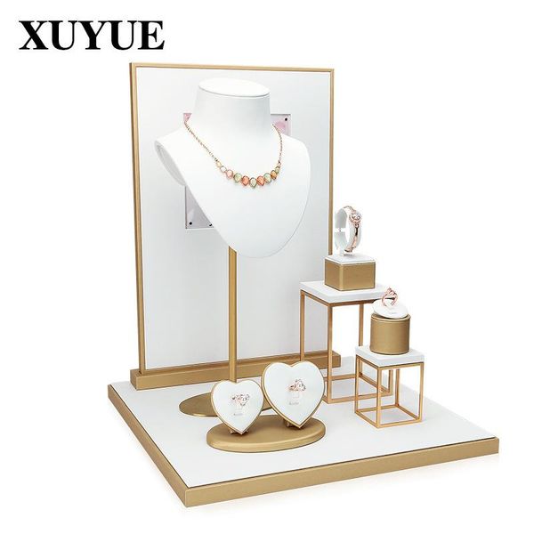 jewelry pouches, bags display props factory direct sales window bracelet earring holder gold and white board set tray, Pink;blue
jewelry pouches, bags display props factory direct sales window bracelet earring holder gold and white board set tray, Pink;blue