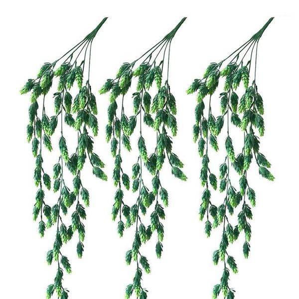 3pcs artificial flower hops vine garland plant fake hanging vine greenery for indoor outdoor front porch flower decor1
3pcs artificial flower hops vine garland plant fake hanging vine greenery for indoor outdoor front porch flower decor1
