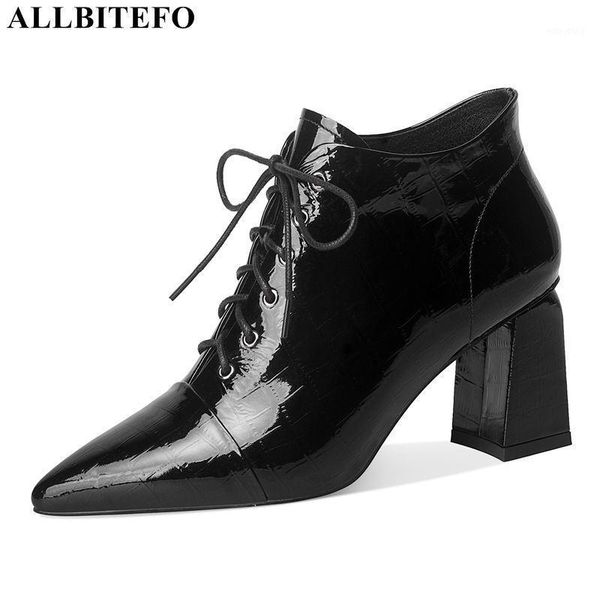 allbitefo new winter genuine leather brand high heels ankle boots for women thick heels women high heel shoes snow boots1, Black
allbitefo new winter genuine leather brand high heels ankle boots for women thick heels women high heel shoes snow boots1, Black