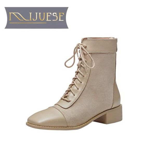 mljuese 2021 women ankle boots cow leather+flock winter short plush square toe zipper med heels female boots size 39, Black
mljuese 2021 women ankle boots cow leather+flock winter short plush square toe zipper med heels female boots size 39, Black