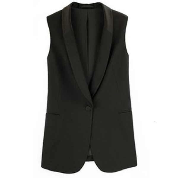 new womens black autumn vests outerwear tissue track satin vest ladies with no sleeves basic female jackets fine a button jacket 9lnl, Black;white
new womens black autumn vests outerwear tissue track satin vest ladies with no sleeves basic female jackets fine a button jacket 9lnl, Black;white