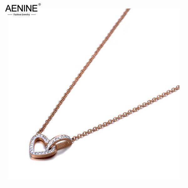 chokers aenine trendy rose gold titanium stainless steel heart choker necklaces romantic rhinestone pendant necklace for women an20015, Golden;silver
chokers aenine trendy rose gold titanium stainless steel heart choker necklaces romantic rhinestone pendant necklace for women an20015, Golden;silver