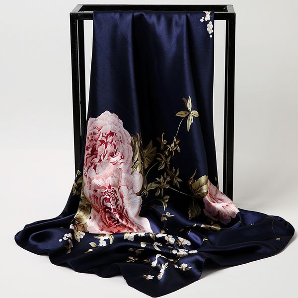 print floral decoration style women luxury scarfs silk 90cm 35.43inch square scarves silk scarf women designer scarfs pashmina headband, Blue;gray
print floral decoration style women luxury scarfs silk 90cm 35.43inch square scarves silk scarf women designer scarfs pashmina headband, Blue;gray