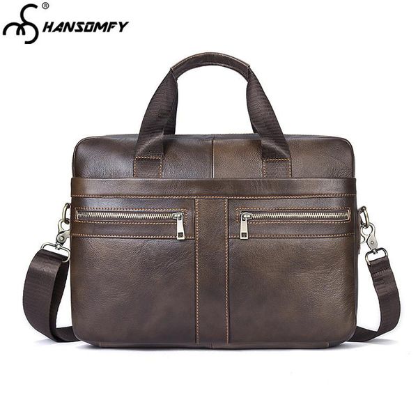 2020 genuine leather men business briefcase men's 14" laphandbag cross section shoulder messenger bags first layer cowhide
2020 genuine leather men business briefcase men's 14" laphandbag cross section shoulder messenger bags first layer cowhide