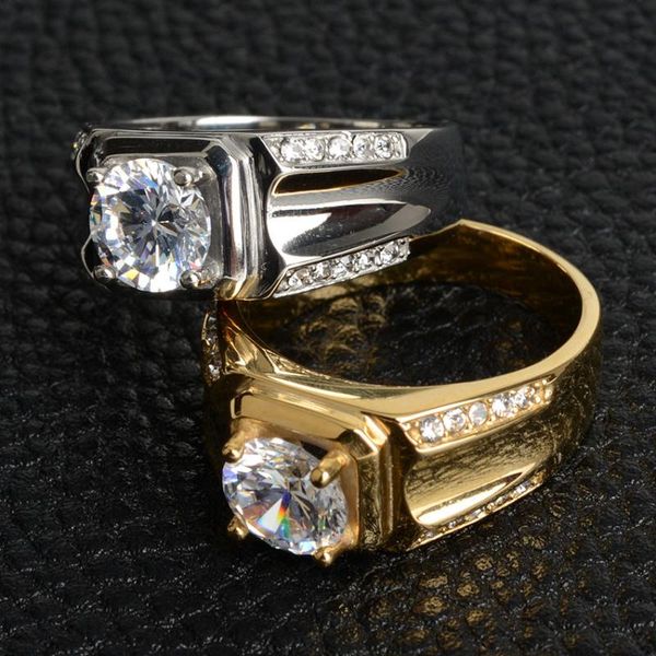 material: stainless steel will not fade engagement wedding ring for men / women silver color, Golden;silver
material: stainless steel will not fade engagement wedding ring for men / women silver color, Golden;silver