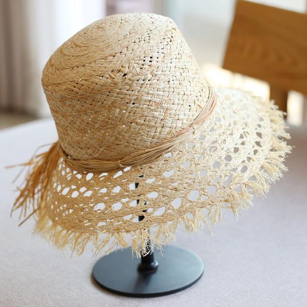 Ladies Raffia Hollow Retro Beach Sun Hat for Women Fashion Straw Hat Female Summer Sunshade Outing Basin Fisherman, Blue;gray
Ladies Raffia Hollow Retro Beach Sun Hat for Women Fashion Straw Hat Female Summer Sunshade Outing Basin Fisherman, Blue;gray