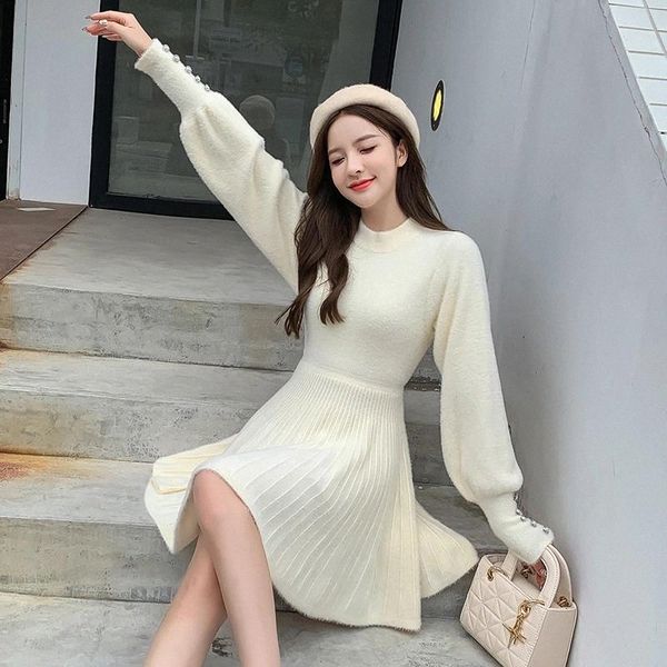 jxmyy 2020 autumn and winter western fashion thick sweater plush knit dress mid-length lantern sleeve skirt #0i3s, Black;gray
jxmyy 2020 autumn and winter western fashion thick sweater plush knit dress mid-length lantern sleeve skirt #0i3s, Black;gray