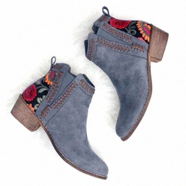 new women shoes embroidery synthetic pu square high heels autumn shoes ankle boots pointed toe work & safety #dq3x, Black
new women shoes embroidery synthetic pu square high heels autumn shoes ankle boots pointed toe work & safety #dq3x, Black