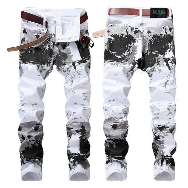 2020 fashion mens jeans men's slim casual jeans pants elastic pants light blue suitable for loose cotton denim jeans men
2020 fashion mens jeans men's slim casual jeans pants elastic pants light blue suitable for loose cotton denim jeans men