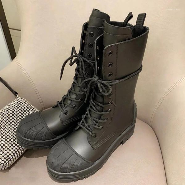 deat 2021 new spring and summer fashion casual round head lace up solid color single boots women's sh3721, Black
deat 2021 new spring and summer fashion casual round head lace up solid color single boots women's sh3721, Black