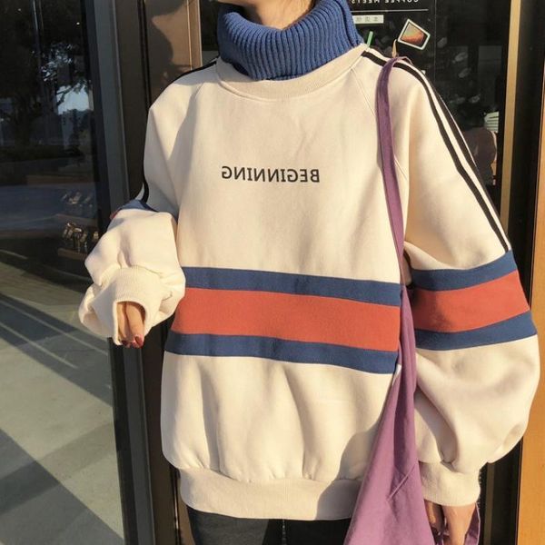 plus velvet winter autumn clothes women sweatshirt oversize streetwear long sleeve harajuku hoodie turtleneck y1109, Black
plus velvet winter autumn clothes women sweatshirt oversize streetwear long sleeve harajuku hoodie turtleneck y1109, Black