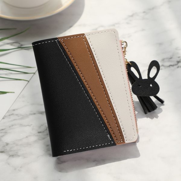 new trend wallets women fashion short student change card holder pu contrast leather tassel design clutch wallet
new trend wallets women fashion short student change card holder pu contrast leather tassel design clutch wallet