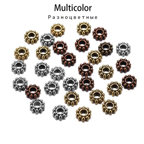 100pcs lot metal wheel flower charm loose spacer beads for jewelry making diy bracelet supplies accessories h jllinb, Silver
100pcs lot metal wheel flower charm loose spacer beads for jewelry making diy bracelet supplies accessories h jllinb, Silver