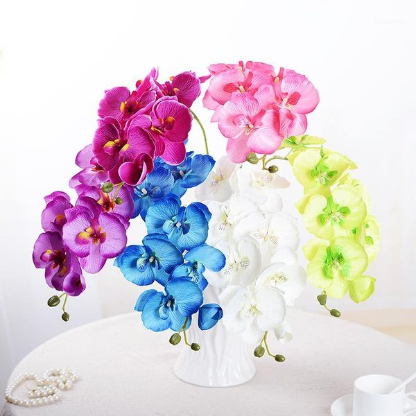 fashion 1 piece artificial flower 8 small phalaenopsis simulation single branch interior decoration plastic fake flower1
fashion 1 piece artificial flower 8 small phalaenopsis simulation single branch interior decoration plastic fake flower1