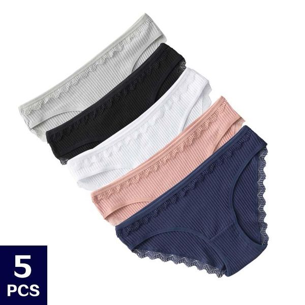 5pcs women cotton panties skin-friendly underwear lady breathable soft briefs women comfort lingerie low-rise intimates, Black;pink
5pcs women cotton panties skin-friendly underwear lady breathable soft briefs women comfort lingerie low-rise intimates, Black;pink