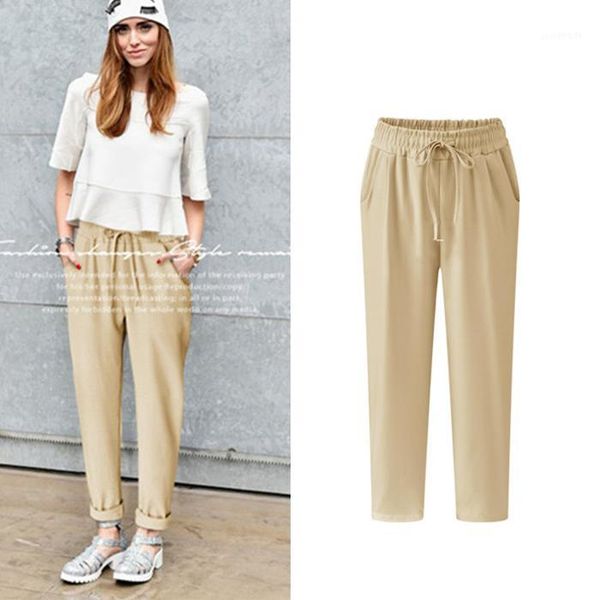 women's pants & capris high waist casual women's 2021 spring autumn female elastic lace-up harem plus size1, Black;white
women's pants & capris high waist casual women's 2021 spring autumn female elastic lace-up harem plus size1, Black;white