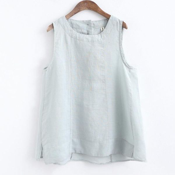 women cotton linen vests tank solid color o neck sleeveless linen 2021 new summer loose vintage women tank, White
women cotton linen vests tank solid color o neck sleeveless linen 2021 new summer loose vintage women tank, White