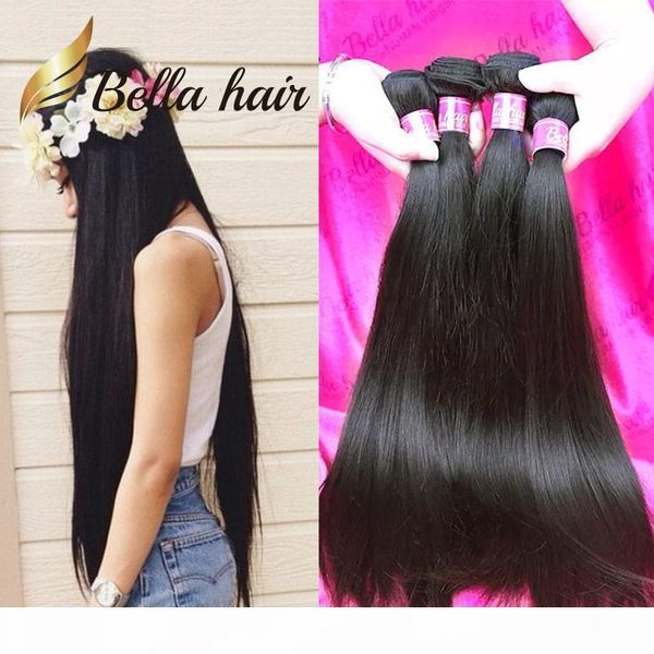 bella hair 4pcs 11a double drown brazilian virgin hair bundles peruvian straight hair weave unprocessed raw indian human hair extensions, Black
bella hair 4pcs 11a double drown brazilian virgin hair bundles peruvian straight hair weave unprocessed raw indian human hair extensions, Black