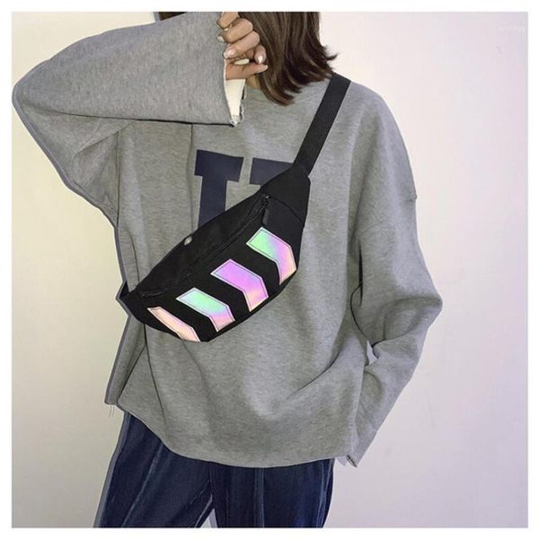 waist bags reflective chest bag men nylon geometric patterns fashion women street wear hip-hop crossbody casual travel pack 1
waist bags reflective chest bag men nylon geometric patterns fashion women street wear hip-hop crossbody casual travel pack 1