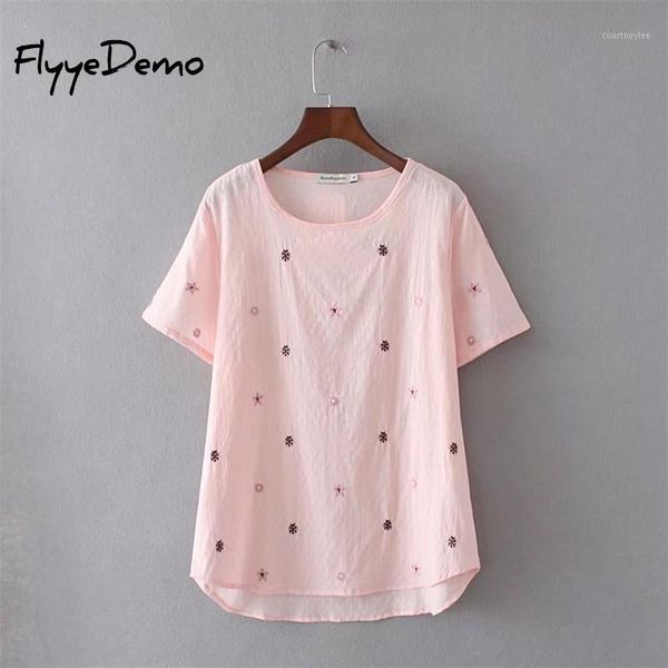 4xl embroidery cotton linen loose women t shirts 2020 spring summer tee three quarter ladies casual o-neck tshirts plus size1, White
4xl embroidery cotton linen loose women t shirts 2020 spring summer tee three quarter ladies casual o-neck tshirts plus size1, White