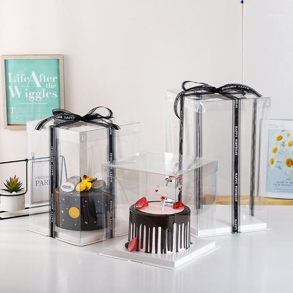 gift wrap creative plastic cake box square packaging boxes organizer for home dessert shop (14inch/12inch/10inch/8inch/6inch) cases1
gift wrap creative plastic cake box square packaging boxes organizer for home dessert shop (14inch/12inch/10inch/8inch/6inch) cases1
