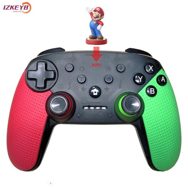 wireless switch controller with nfc ns bluetooth gamepad joystick for switch/ switch lite/pc/steam
wireless switch controller with nfc ns bluetooth gamepad joystick for switch/ switch lite/pc/steam