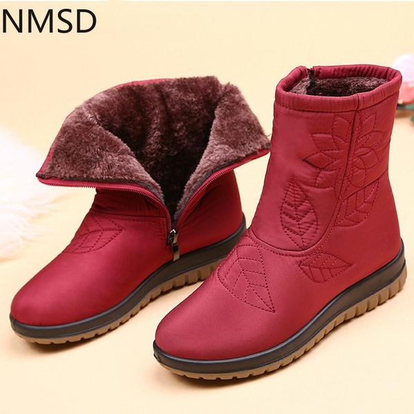 women boots winter shoes women plus insole snow boots fur ankle for waterproof winter shoes, Black
women boots winter shoes women plus insole snow boots fur ankle for waterproof winter shoes, Black