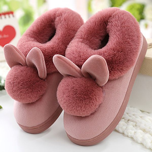 1pair cute full wrap cartoon soft breathable wear resistant home non slip fluffy winter women slipper x1020, Black
1pair cute full wrap cartoon soft breathable wear resistant home non slip fluffy winter women slipper x1020, Black