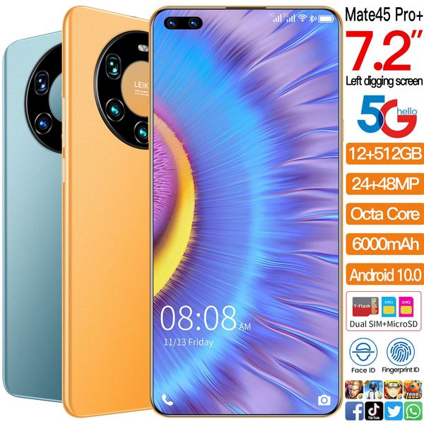 new mate45pro+ android smartphone 6.8-inch perforated large screen hd cross-border mobile phone
new mate45pro+ android smartphone 6.8-inch perforated large screen hd cross-border mobile phone