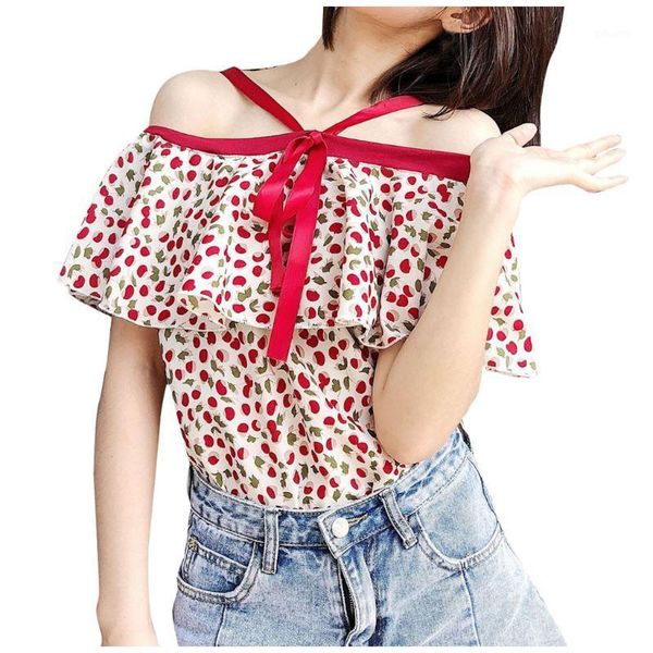 sweet girl blouse women chiffon blouse shirt long sleeve korean halter strapless shoulder floral chiffon shirts women #31, White
sweet girl blouse women chiffon blouse shirt long sleeve korean halter strapless shoulder floral chiffon shirts women #31, White