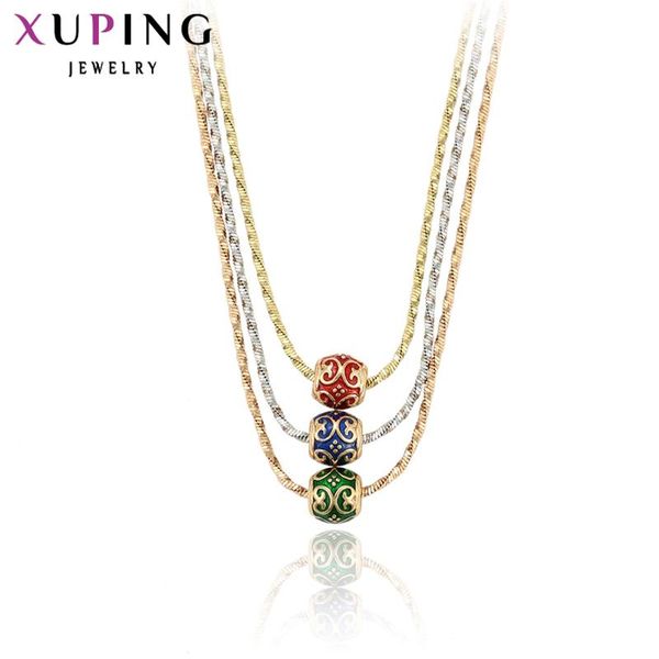 xuping fashion elegant charming necklace with environmental copper for women mother's day gift 44806, Silver
xuping fashion elegant charming necklace with environmental copper for women mother's day gift 44806, Silver
