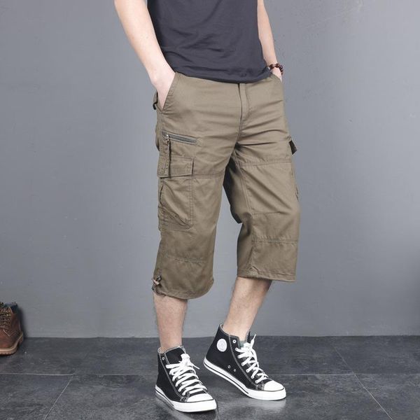 men's shorts summer baggy multi pocket cargo straight breeches male 2021 long army green khaki mens loose short plus size s-5xl, White;black
men's shorts summer baggy multi pocket cargo straight breeches male 2021 long army green khaki mens loose short plus size s-5xl, White;black