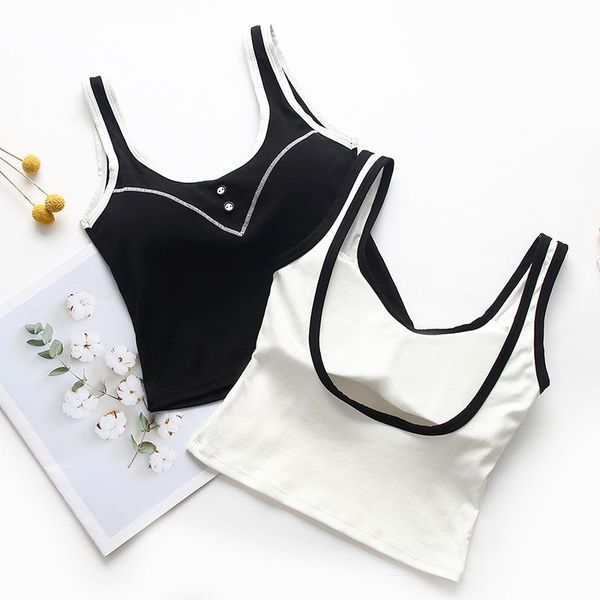bustiers & corsets 2021 style big u back beauty wide shoulder camisole underwear women's steel ring bra, Black;white
bustiers & corsets 2021 style big u back beauty wide shoulder camisole underwear women's steel ring bra, Black;white