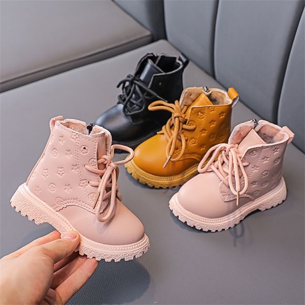 spring autumn girls boots children shoes thin velvet kids snow toddler fashion leather embossing non-slip ankle short 220222, Black;grey
spring autumn girls boots children shoes thin velvet kids snow toddler fashion leather embossing non-slip ankle short 220222, Black;grey