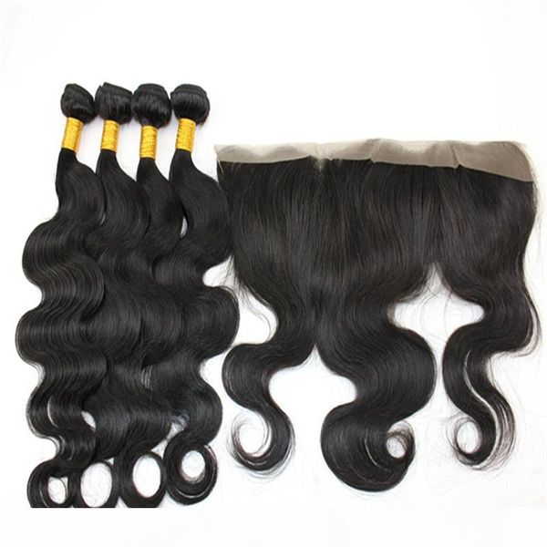 body wave hair extensions with 13x4 hair closure ear to ear brazilian indian 100% virgin human hair weaves 50g bundle natural color, Black
body wave hair extensions with 13x4 hair closure ear to ear brazilian indian 100% virgin human hair weaves 50g bundle natural color, Black
