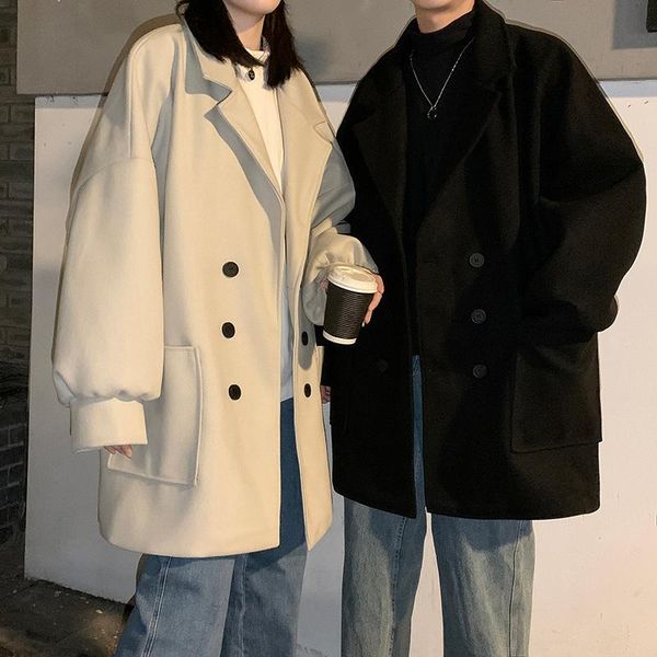 men's trench coats loose windbreaker jacket men spring autumn casual black coat double breasted long bg50th, Tan;black
men's trench coats loose windbreaker jacket men spring autumn casual black coat double breasted long bg50th, Tan;black