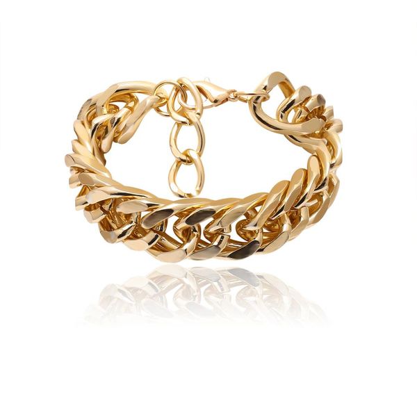 creative exaggerated metal thick chain open bangles for women ladies punk geometric bangles femme fashion jewelry, Black
creative exaggerated metal thick chain open bangles for women ladies punk geometric bangles femme fashion jewelry, Black