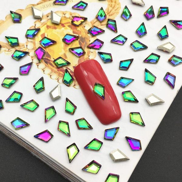 144pcs 4*6.5mm rhombus rhinestones creative variety of flat bottom dip crystal for 3d nail art drilling, Silver;gold
144pcs 4*6.5mm rhombus rhinestones creative variety of flat bottom dip crystal for 3d nail art drilling, Silver;gold