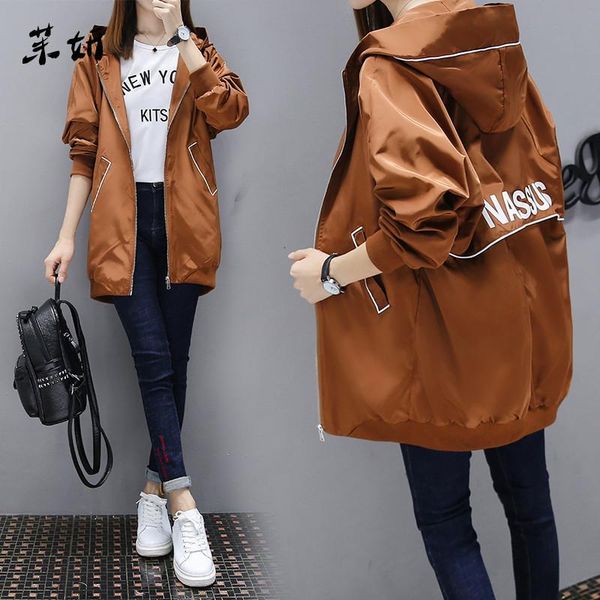 fashion long trench coats for women 2020 spring autumn windbreaker outerwear female hooded coats a1522, Black
fashion long trench coats for women 2020 spring autumn windbreaker outerwear female hooded coats a1522, Black