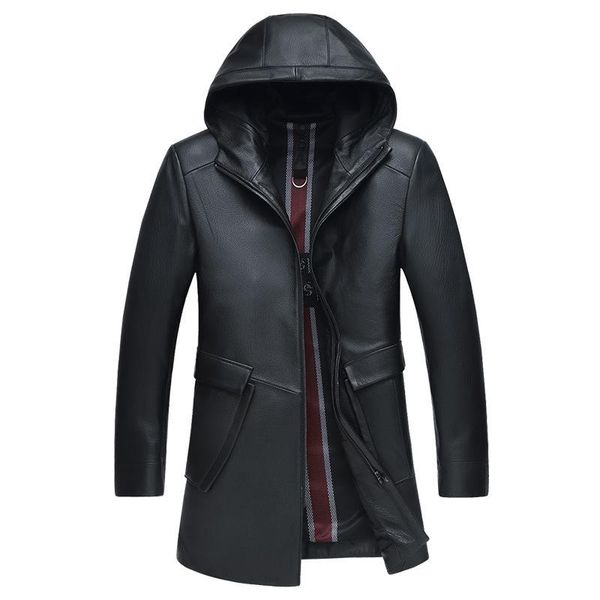 men's leather & faux luxury men autumn winter fashion coat hooded sheepskin windbreaker casual plus size l-10xl 11xl12xl13xl, Black
men's leather & faux luxury men autumn winter fashion coat hooded sheepskin windbreaker casual plus size l-10xl 11xl12xl13xl, Black