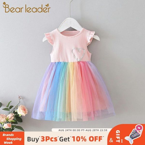 girl's dresses bear leader girls colorful dress summer party kids rainbow mesh costumes cute vestidos outfits children clothing, Red;yellow
girl's dresses bear leader girls colorful dress summer party kids rainbow mesh costumes cute vestidos outfits children clothing, Red;yellow