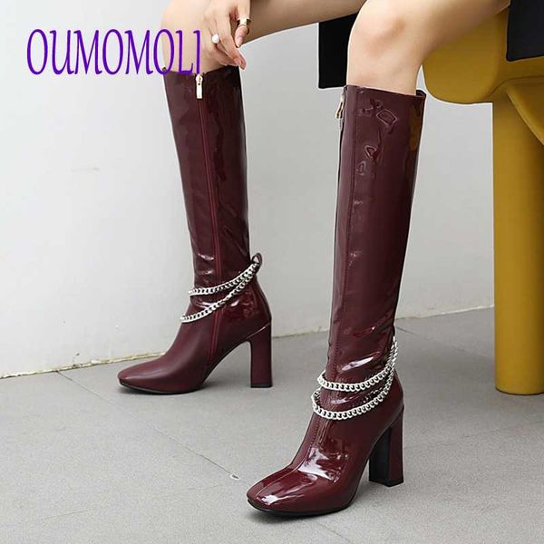 high heels 34-43 size riding boots chain pu leather shoes winter women zip long motorcycle boot shoes v361, Black
high heels 34-43 size riding boots chain pu leather shoes winter women zip long motorcycle boot shoes v361, Black