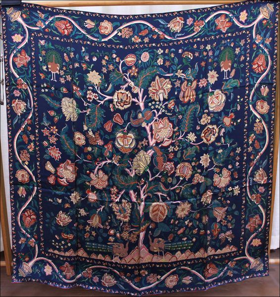 scarf women 100% mulberry-silk scarf high-end authentic silk hand sewn edges scarfs shawl stole tippet 110 100cm, Blue;gray
scarf women 100% mulberry-silk scarf high-end authentic silk hand sewn edges scarfs shawl stole tippet 110 100cm, Blue;gray