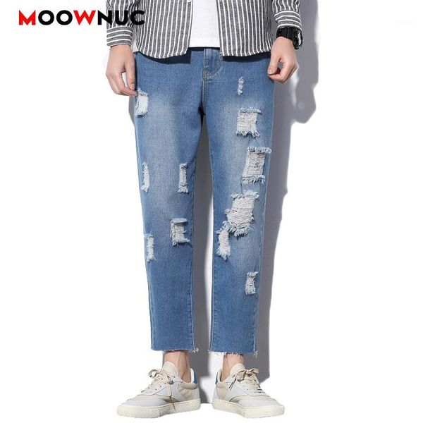 men's jeans summer pants male streetwear trousers spring loose 2021 for men casual ankle-length sweatpants hip hop denim fit designer1, Blue
men's jeans summer pants male streetwear trousers spring loose 2021 for men casual ankle-length sweatpants hip hop denim fit designer1, Blue