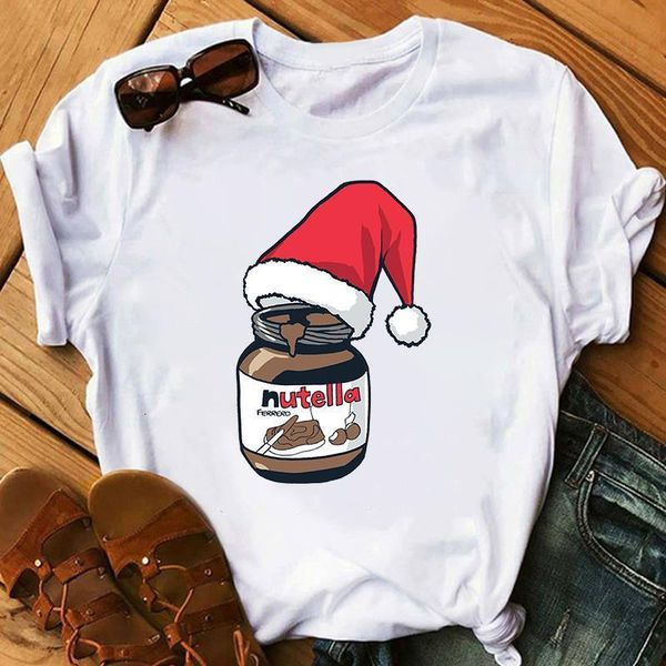 women t shirt summer nutella kawaii print t-shirt women 90s cute cartoon tshirt female short sleeve o-neck tees, White
women t shirt summer nutella kawaii print t-shirt women 90s cute cartoon tshirt female short sleeve o-neck tees, White