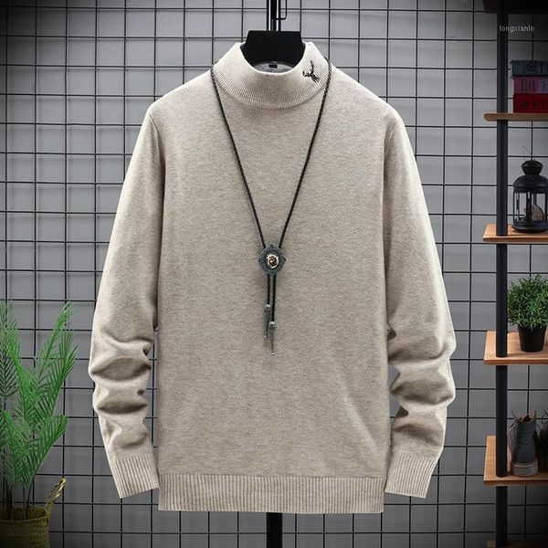 new fall winter half turtleneck thick mens christmas sweater fashion deer embroidery quality warm slim sweaters men pullover1, White;black
new fall winter half turtleneck thick mens christmas sweater fashion deer embroidery quality warm slim sweaters men pullover1, White;black