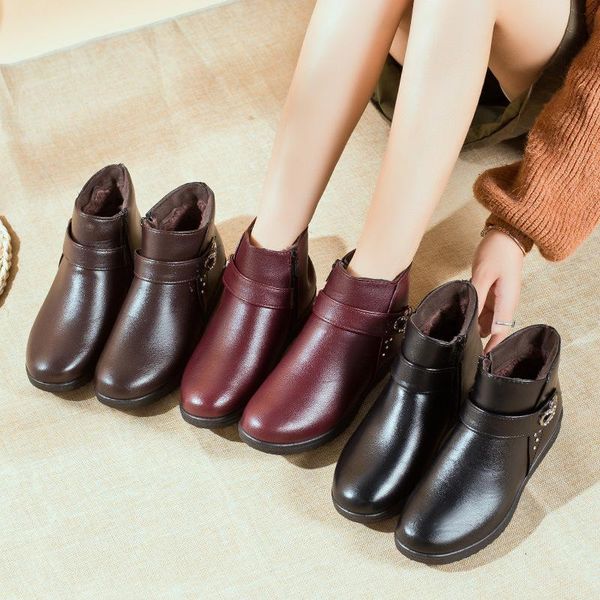 boots snow women shoes warm plush fur ankle winter female flat casual waterproof ultralight, Black
boots snow women shoes warm plush fur ankle winter female flat casual waterproof ultralight, Black
