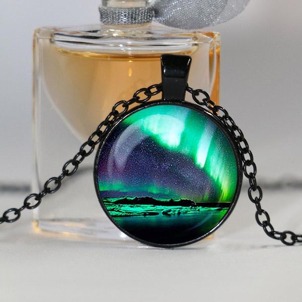 northern lights pendant. northern lights necklace. galaxy, universe jewelry, birthday gift,glass cabochon pendant ,handmake 2021, Silver
northern lights pendant. northern lights necklace. galaxy, universe jewelry, birthday gift,glass cabochon pendant ,handmake 2021, Silver